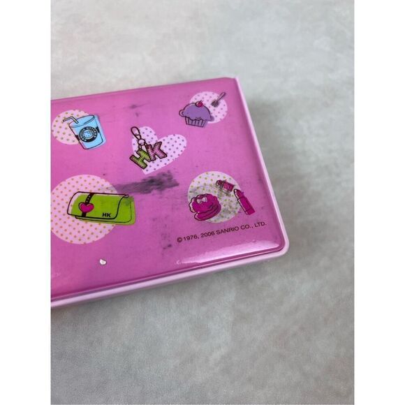 Vintage Y2K Hello Kitty Pencil Case Trinket Box Hidden Compartments Puffy Push B - Picture 10 of 10